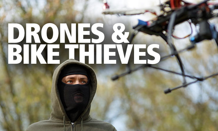 Drones and the motorcycle thief